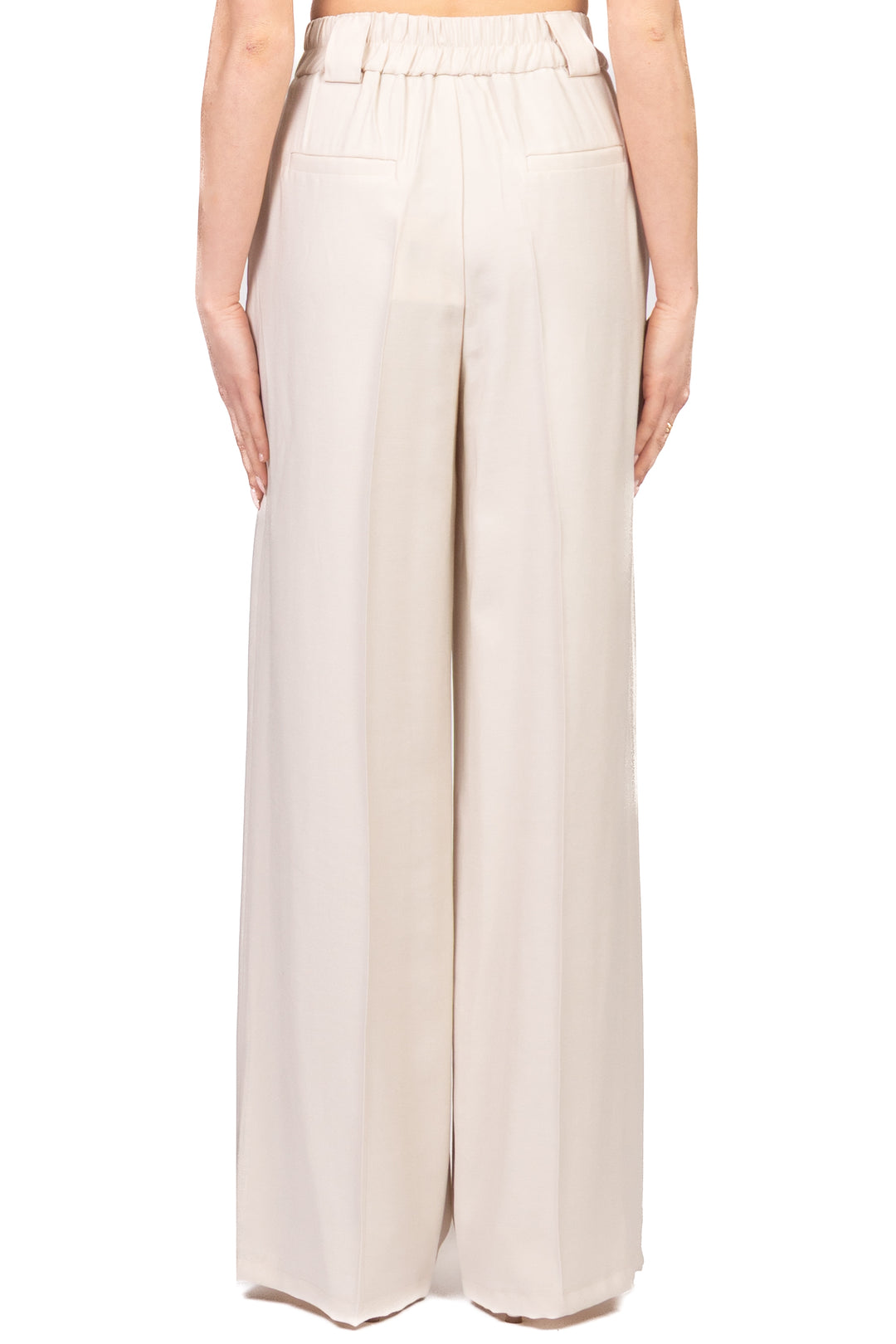 Tensione In - Pantalone palazzo elastico posteriore Art. 26P4809