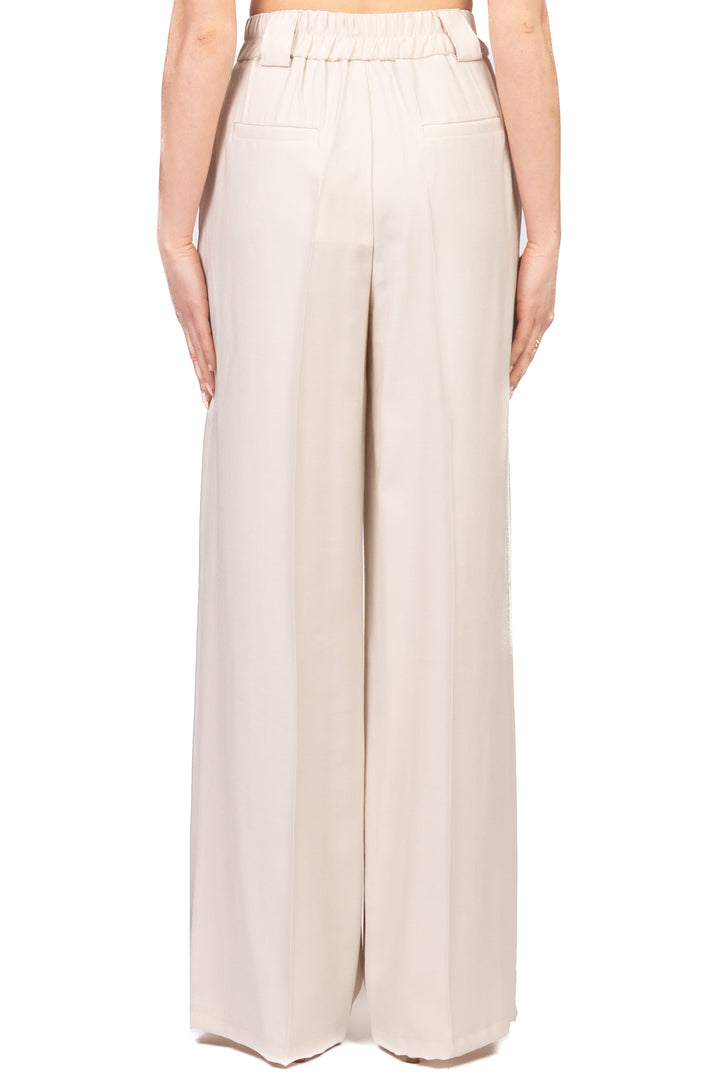 Tensione In - Pantalone palazzo elastico posteriore Art. 26P4809