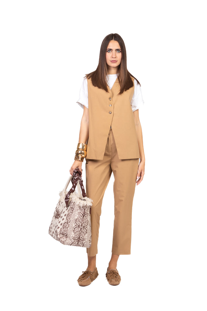 Vicolo - Gilet lungo 3 bottoni Art. TAB2054