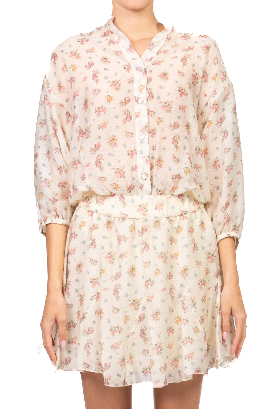 Tensione In - Abito mini floreale Art. S26AC42