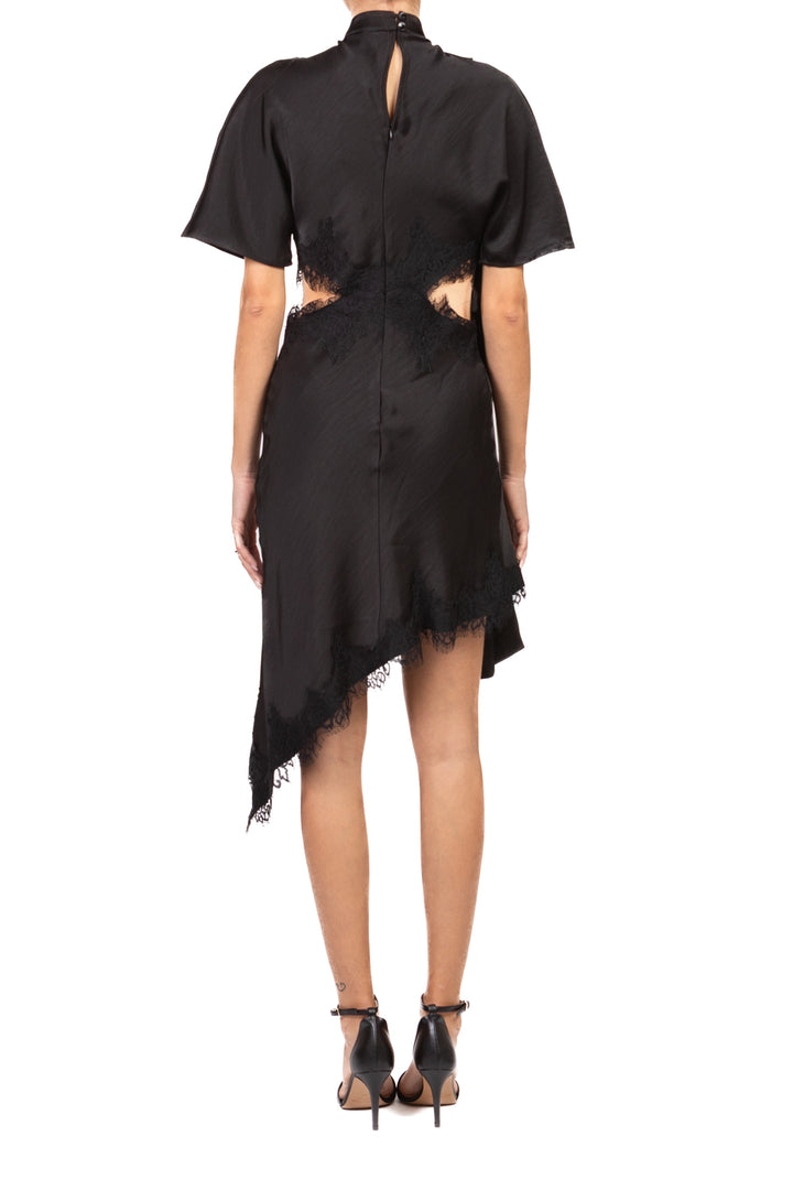 Vicolo - Abito cut out asimmetrico con pizzo Art. TAB1665