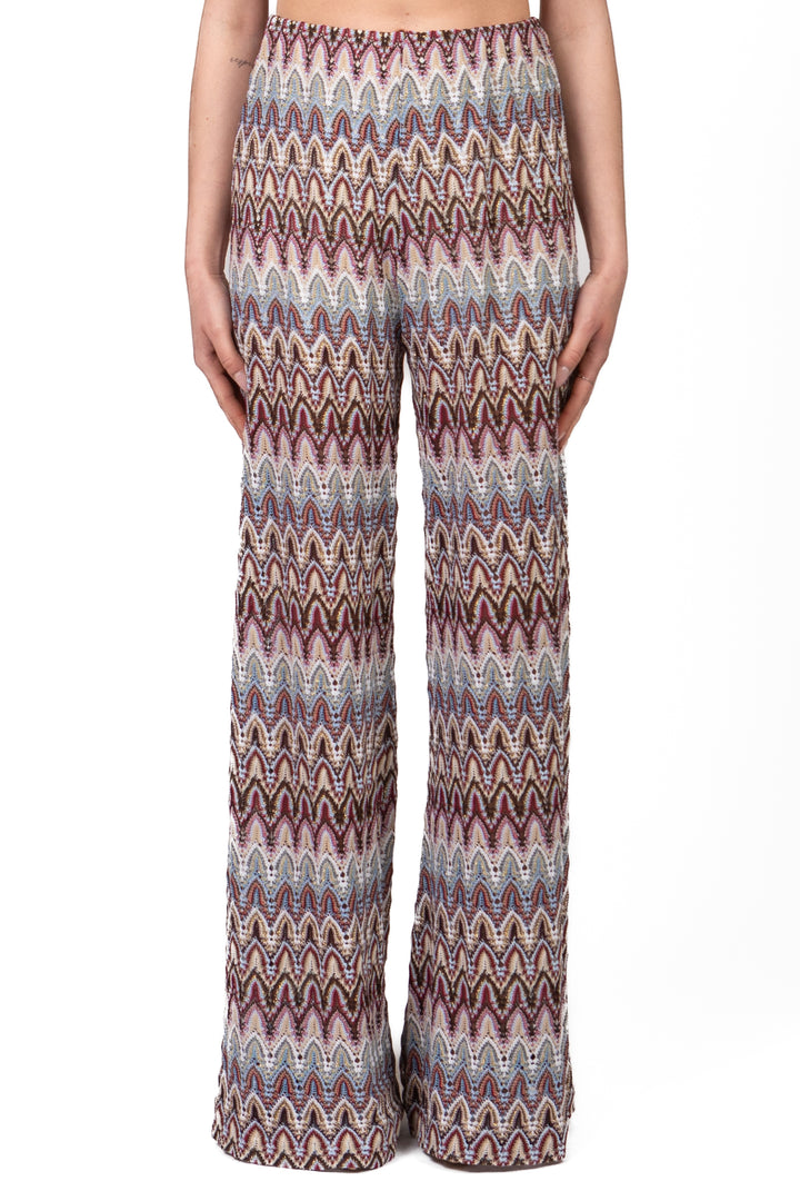 Tensione In - Pantalone palazzo fantasia Art. S26PD04