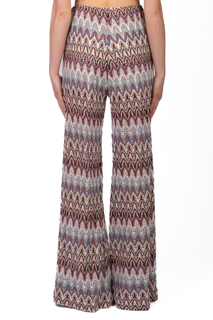 Tensione In - Pantalone palazzo fantasia Art. S26PD04