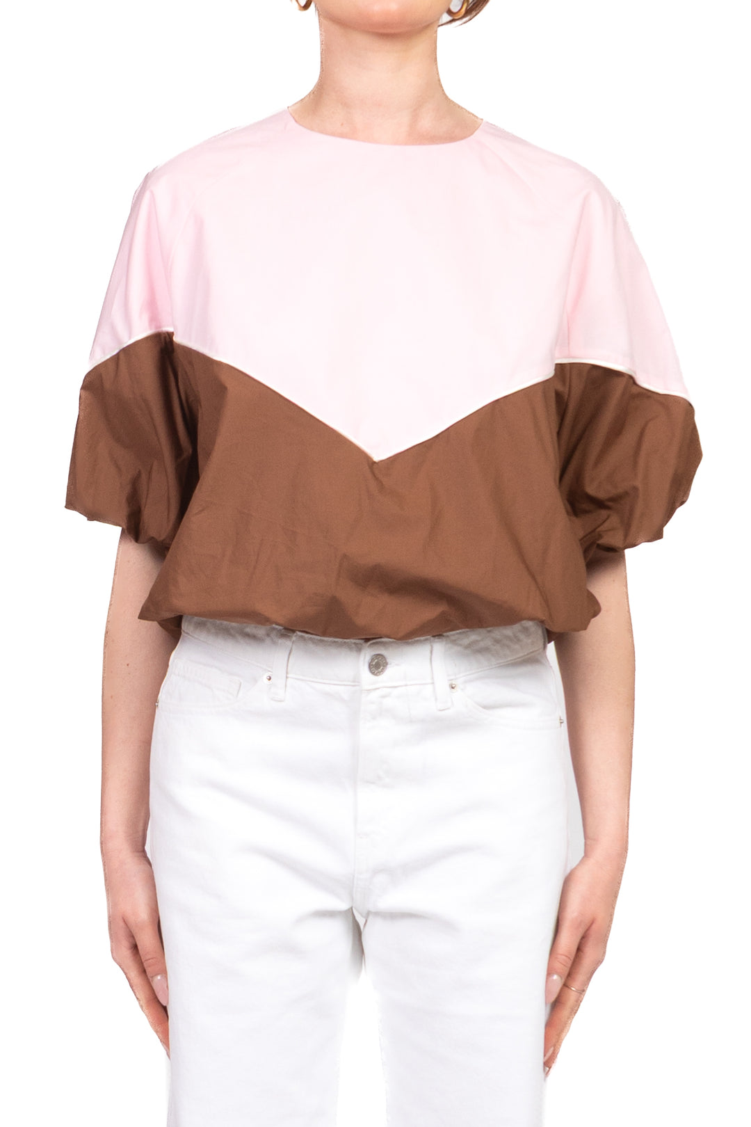 Tensione In - T-shirt palloncino bicolore Art. 39166