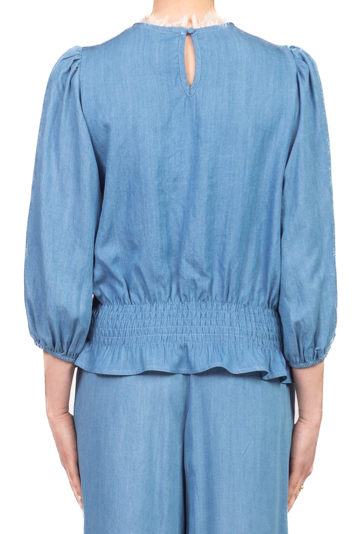 Tensione In - Blusa in denim Art. S26CD26