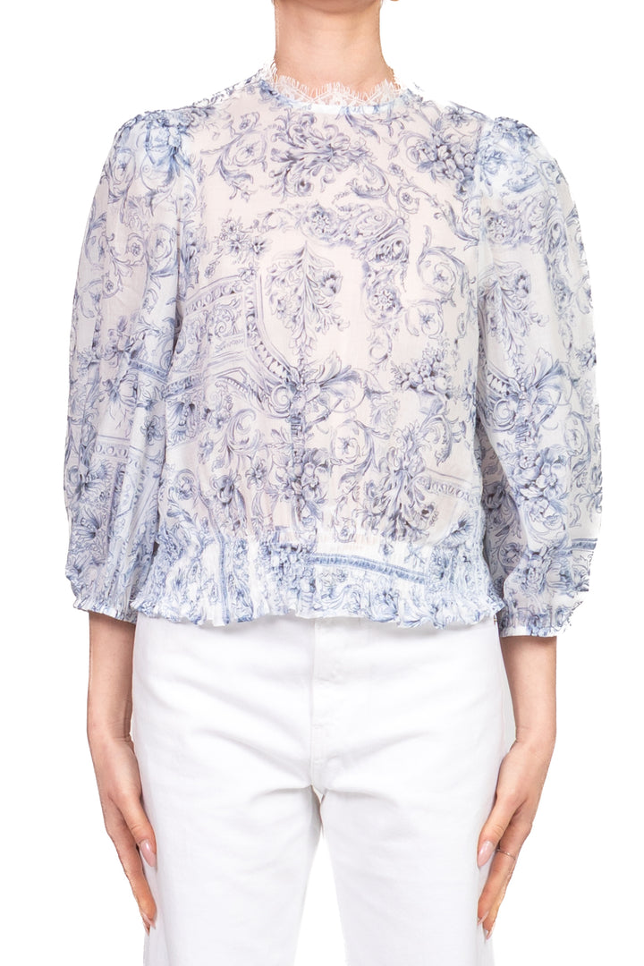 Tensione In - Blusa Toile de Jouy Art. S26CD10