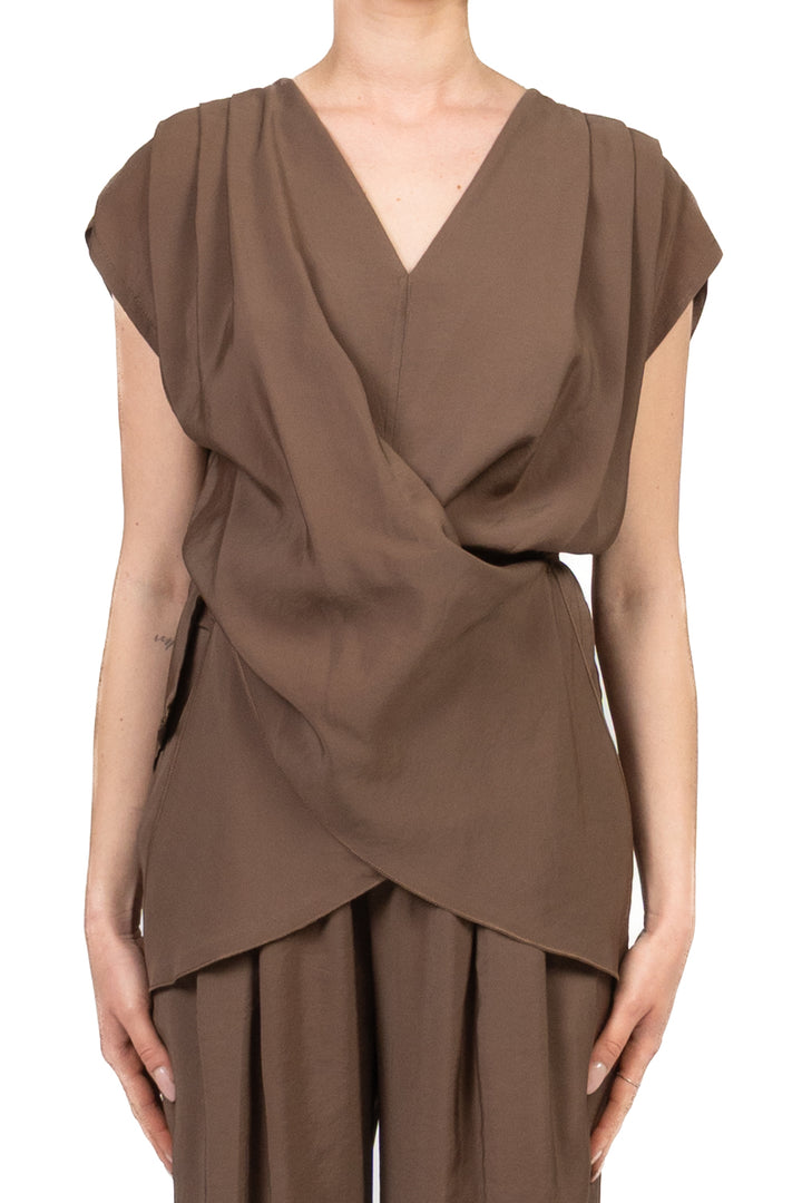 Dixie - Blusa chiusura incrocio Art. C319A125