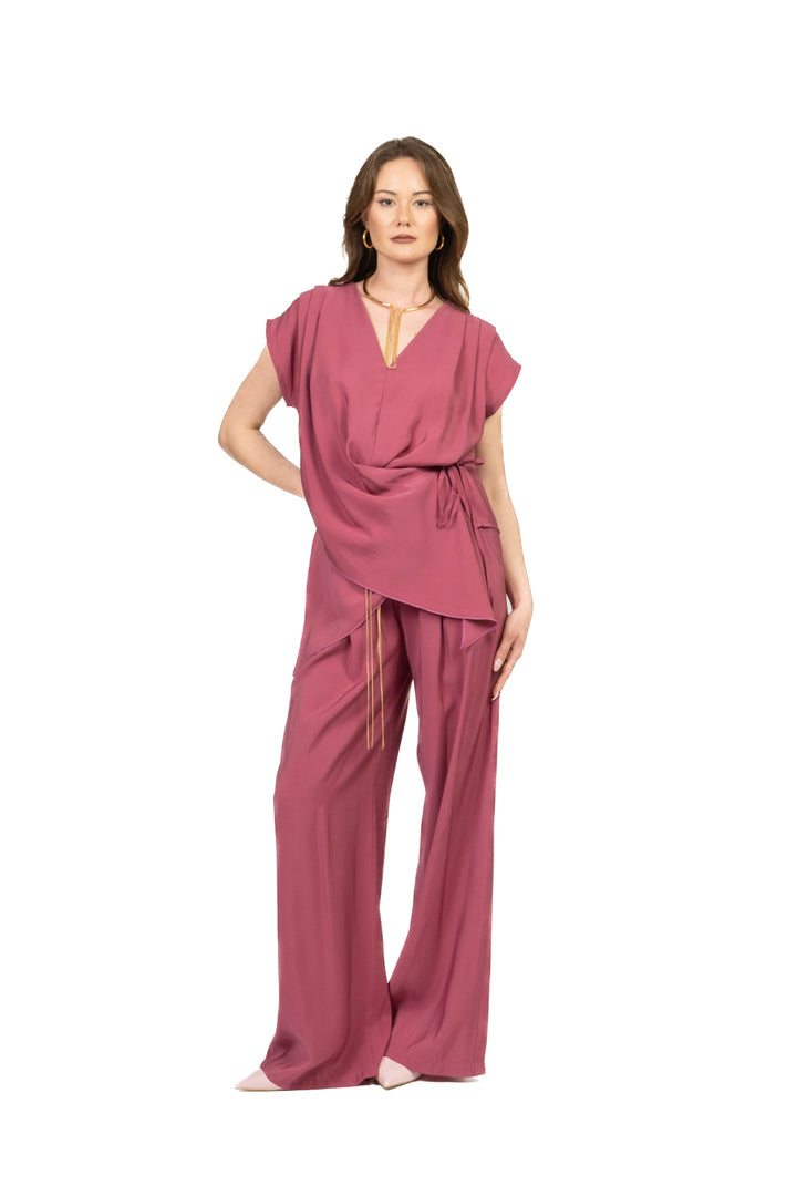 Dixie - Pantalone palazzo fluido  Art. P319A212