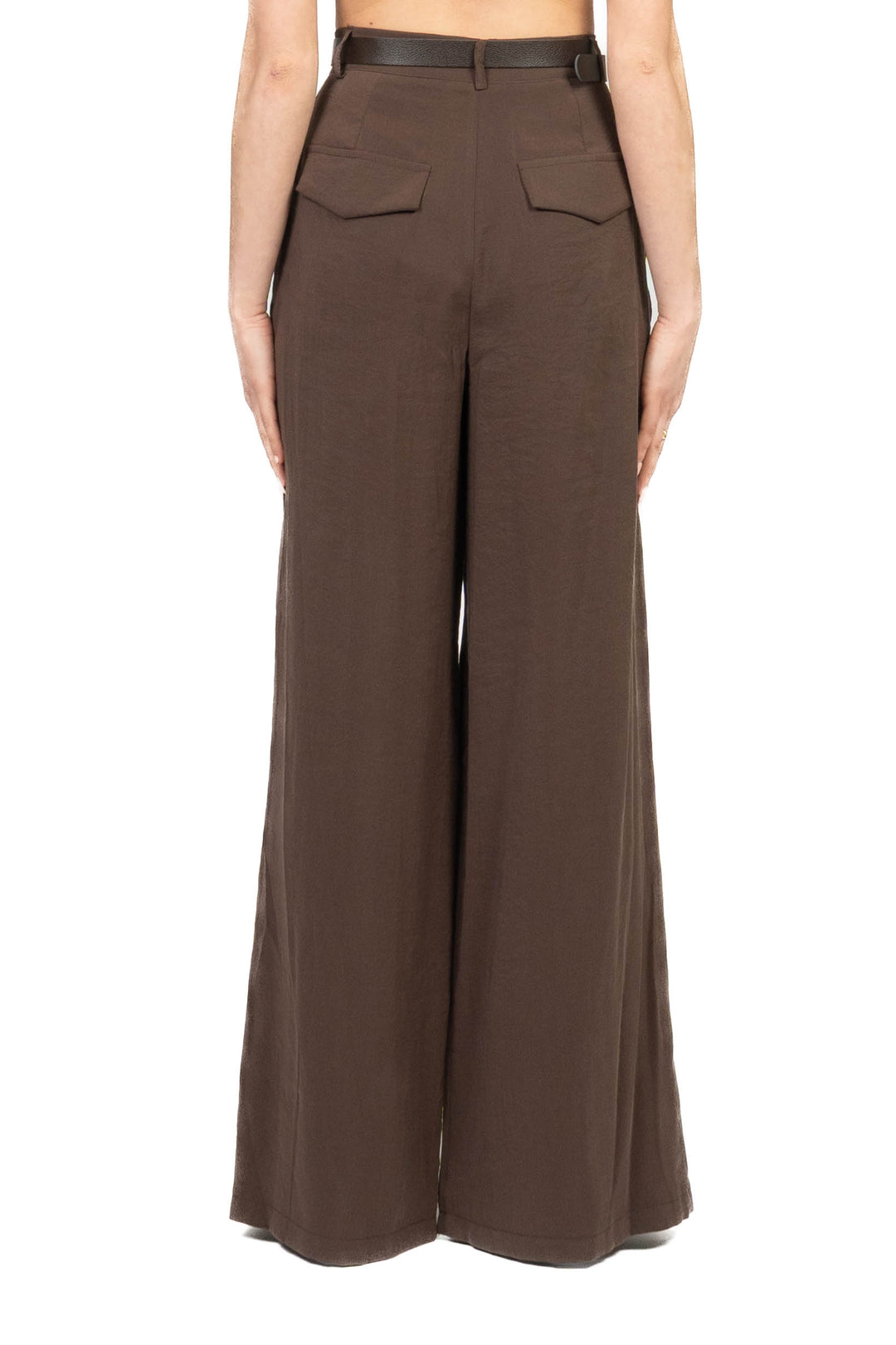 Vicolo - Pantalone palazzo con pinces e cintura Art. TAB2072
