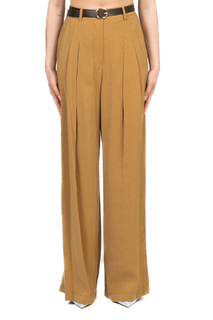Vicolo - Pantalone palazzo con pinces e cintura Art. TAB2072