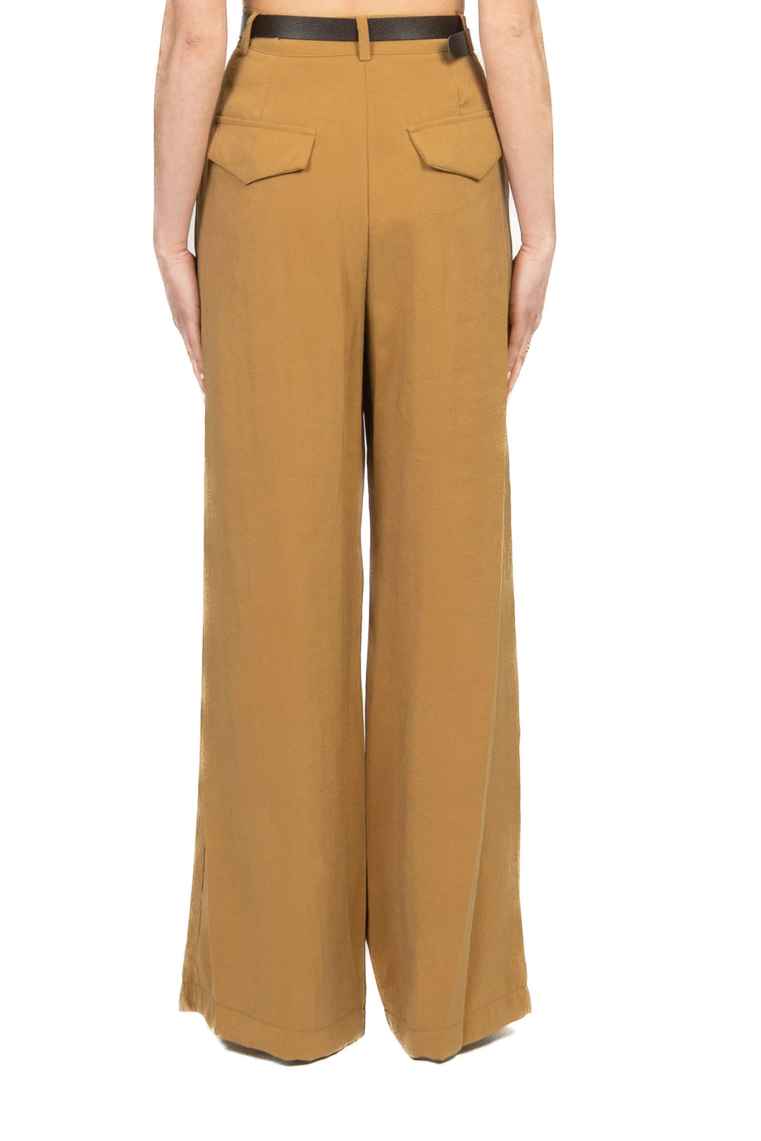 Vicolo - Pantalone palazzo con pinces e cintura Art. TAB2072