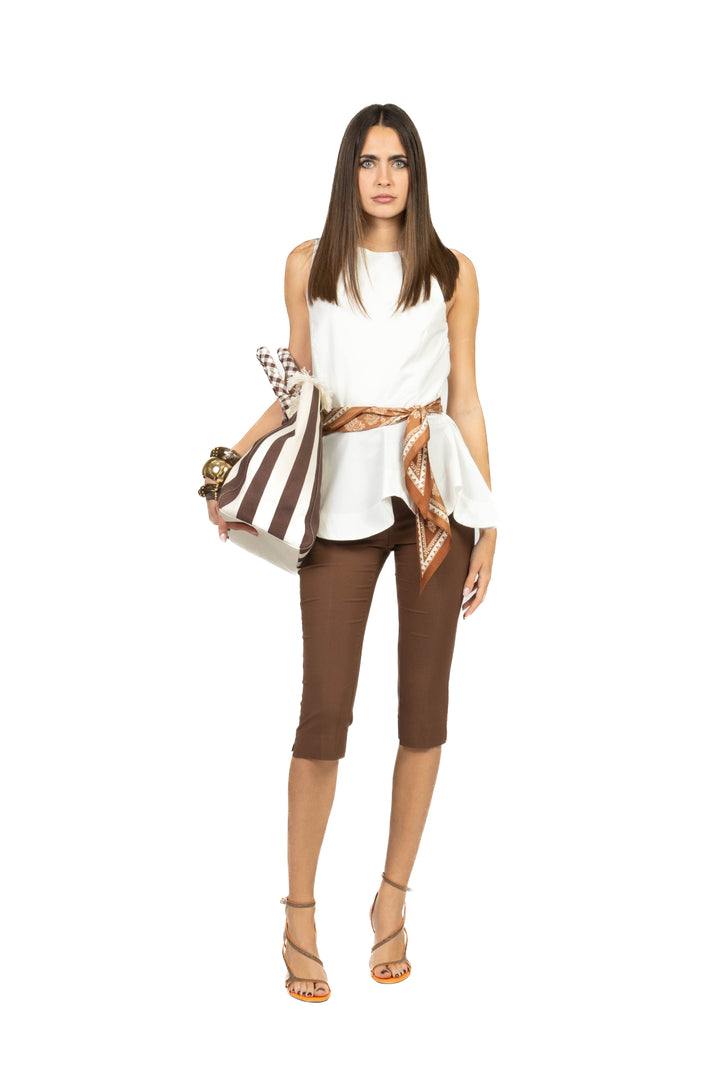 Tensione In - Top peplum Art. 39109