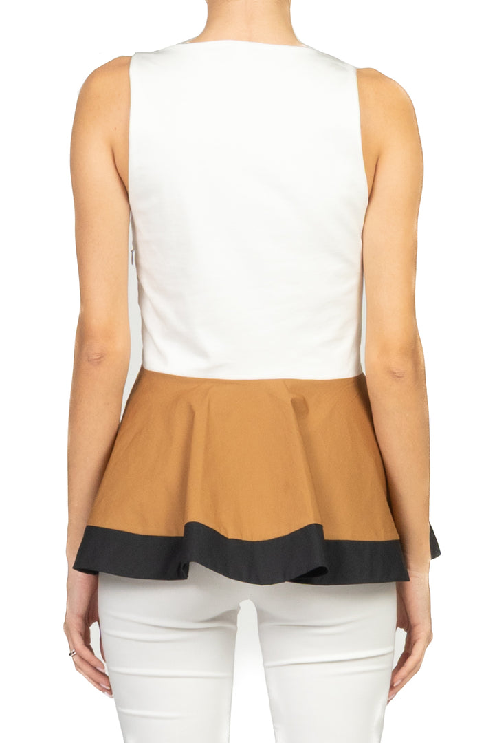 Tensione In - Top balza doppio tessuto Art. 39175