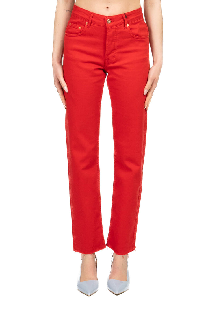 Tensione In - Jeans crop  taglio vivo (jeans della vita) Art. CJ12723