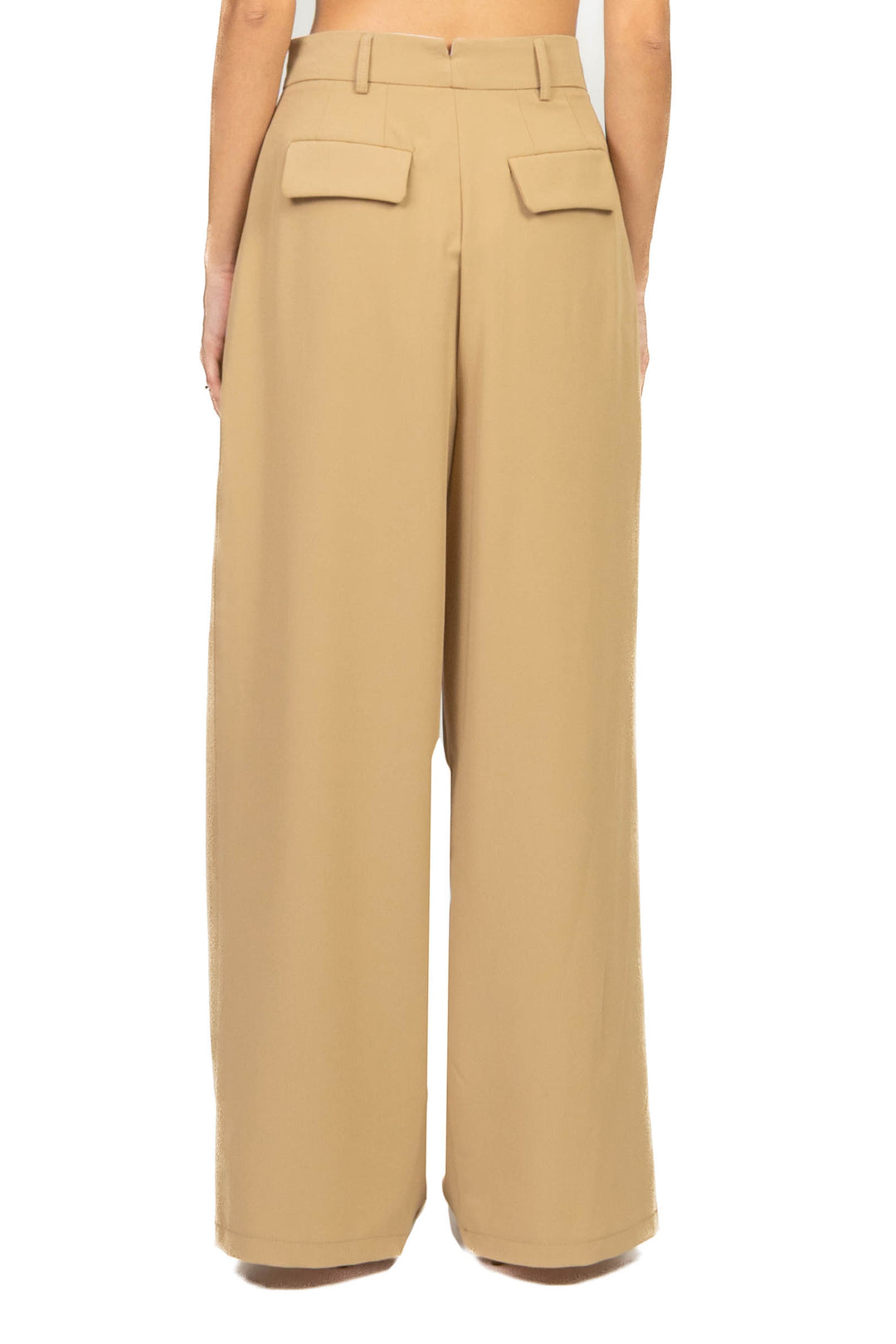 Tensione In - Pantalone palazzo chiusura asimmetrica Art. 26P4364