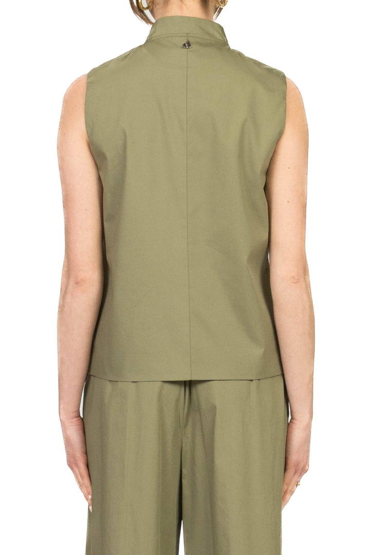 Dixie - Completo gilet chiusura un bottone con pantalone ampio Art. L845A034/P845A236