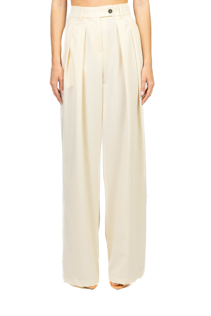 Tensione In - Pantalone palazzo chiusura asimmetrica Art. 26P4364