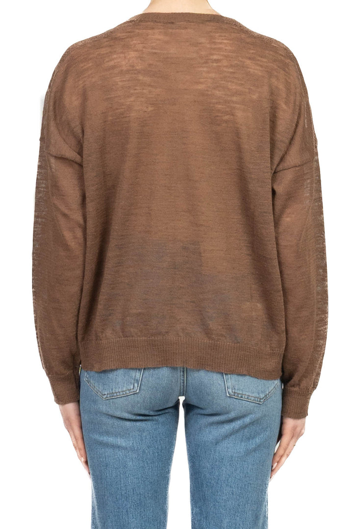 Vicolo - Maglia garzata con bande  Art. 4AB4023