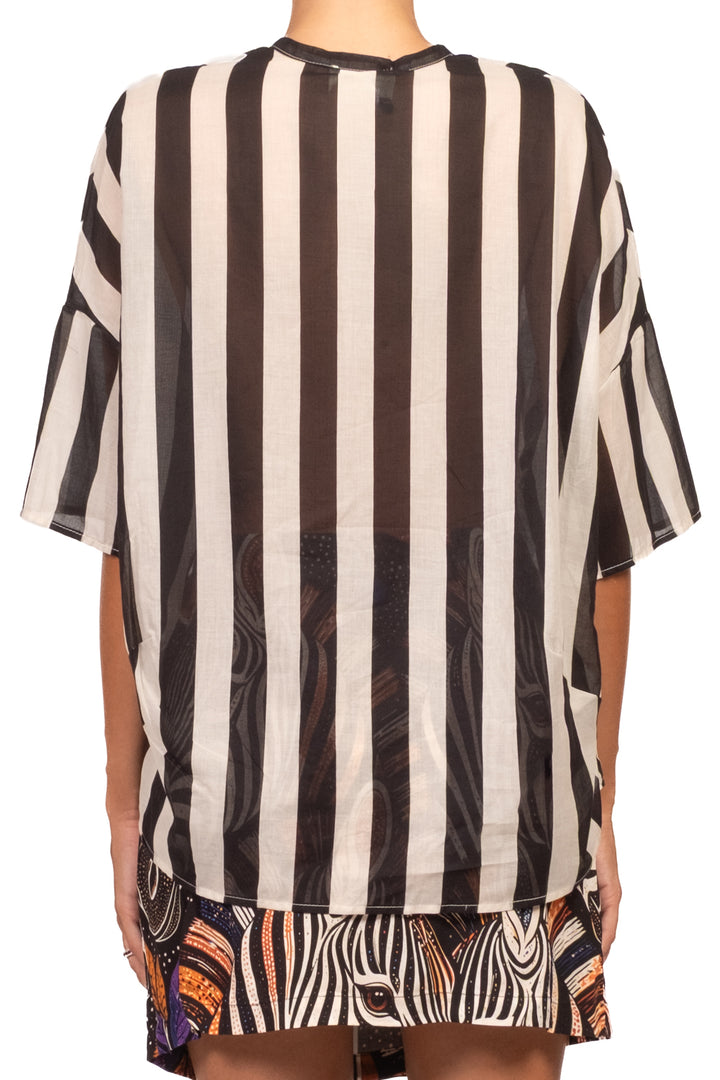 Vicolo - Camicia in mussola rigata Art. TAB3477