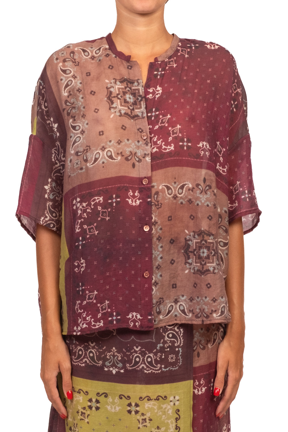 Vicolo - Camicia fantasia bandana Art. TAB3522