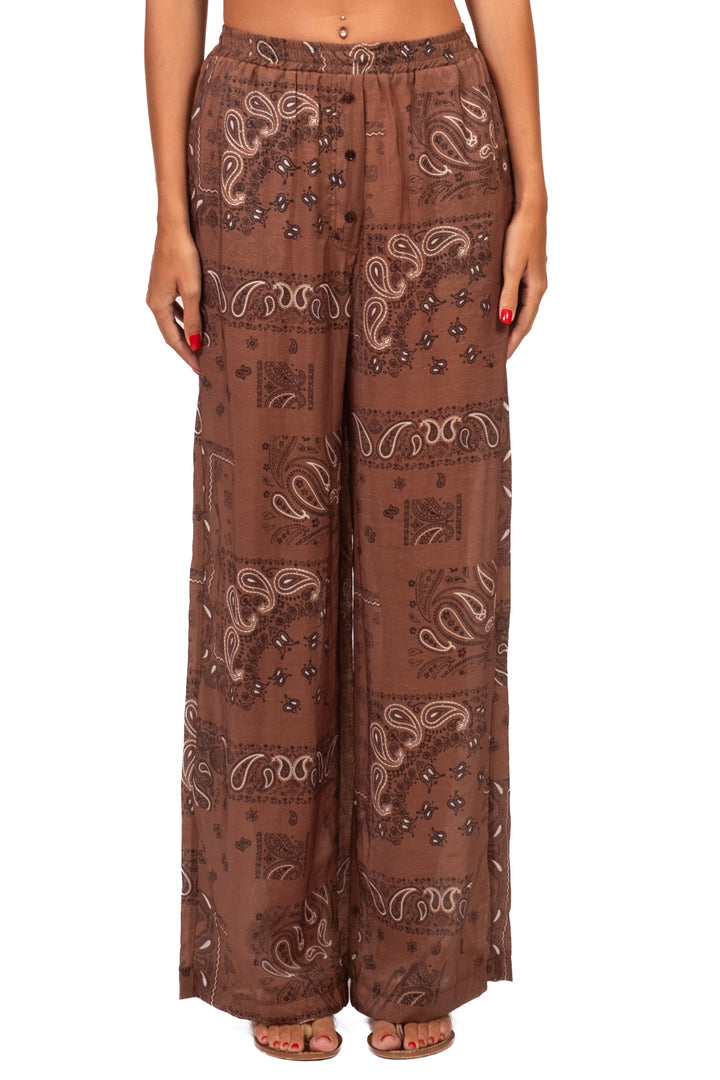 Vicolo - Completo kimono e pantalone palazzo fantasia bandana Art. TAB3414