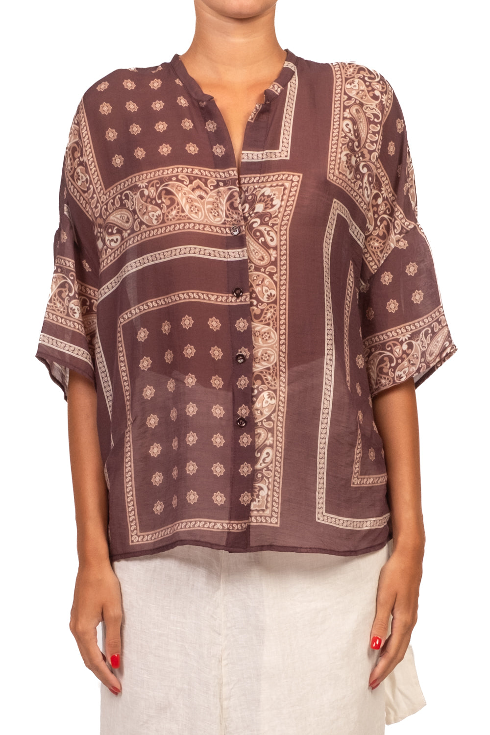 Vicolo - Camicia fantasia bandana Art. TAB3489