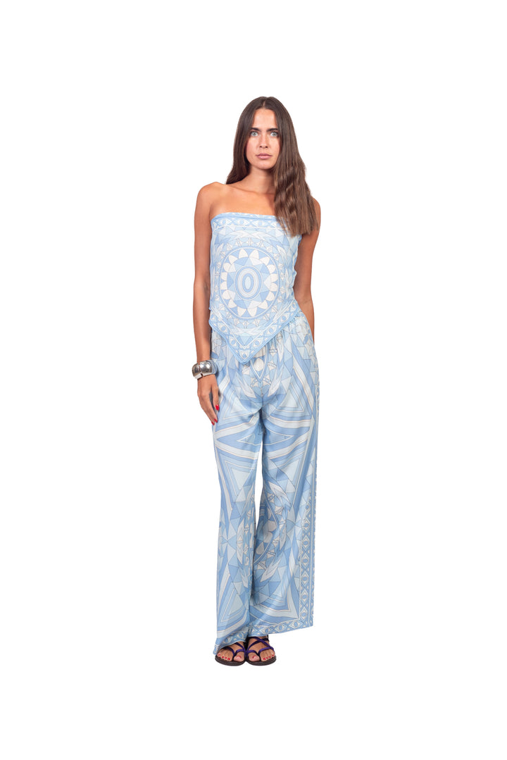 Tensione In - Pantalone stampa anni 60 Art. PE260580