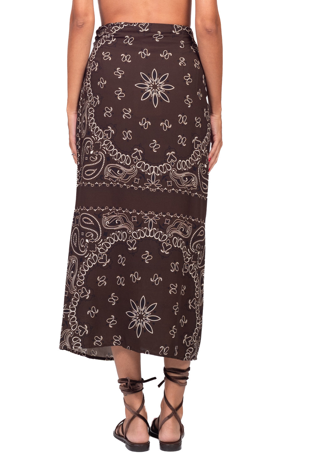 Tensione In - Gonna pareo lunga stampa bandana Art. PE260558