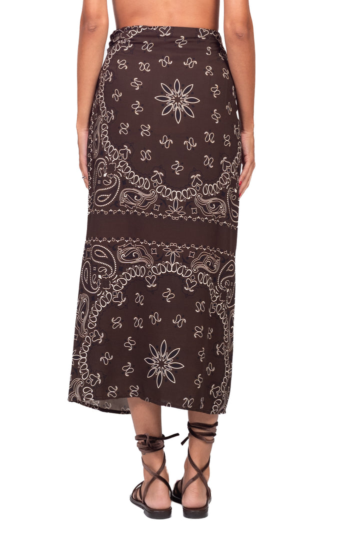 Tensione In - Gonna pareo lunga stampa bandana Art. PE260558