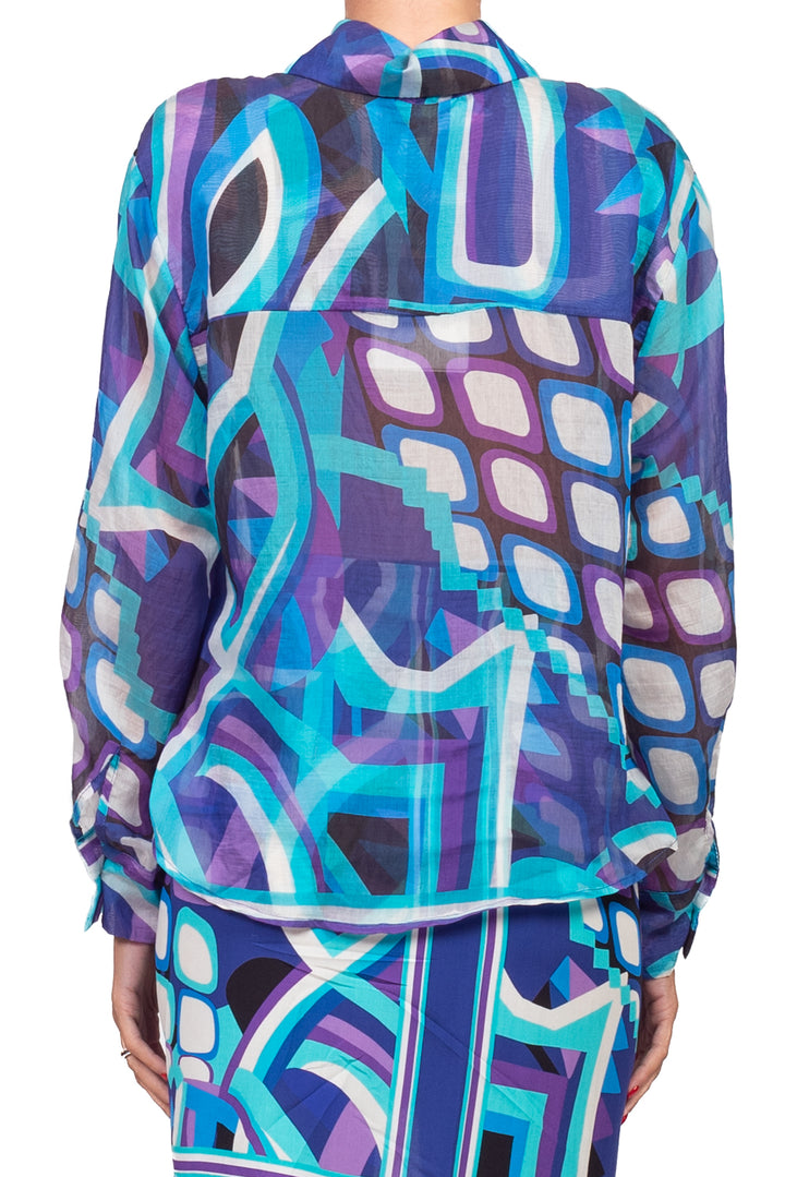 Tensione In - Camicia fantasia anni 70 Art. PE260587