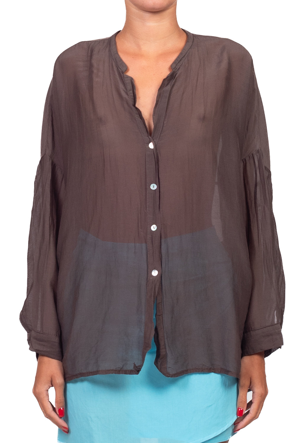 Tensione In - Camicia misto seta Art. S26CM79