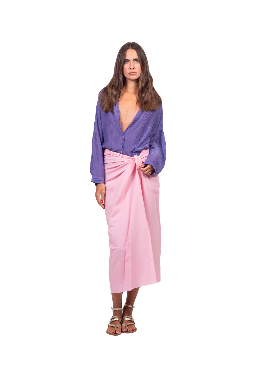 Tensione In - Camicia misto seta Art. S26CM79