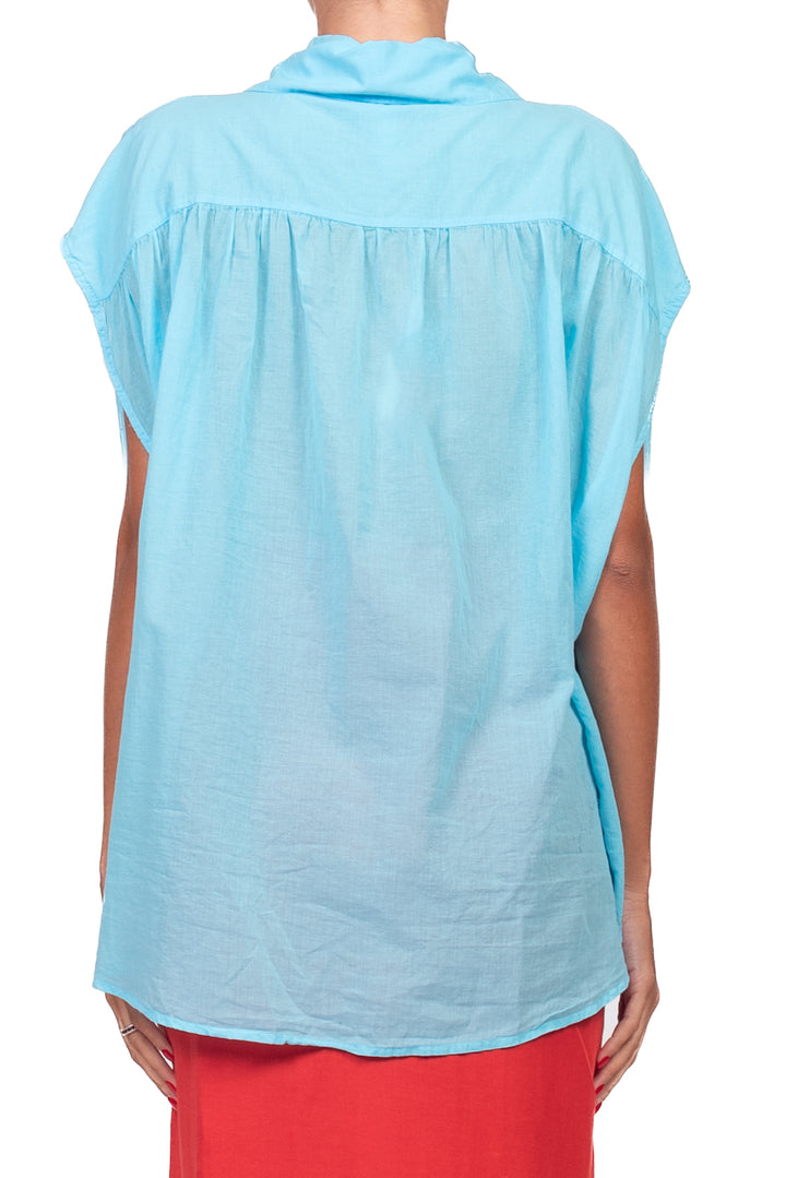 Tensione In - Camicia in mussola smanicata Art. PE260347