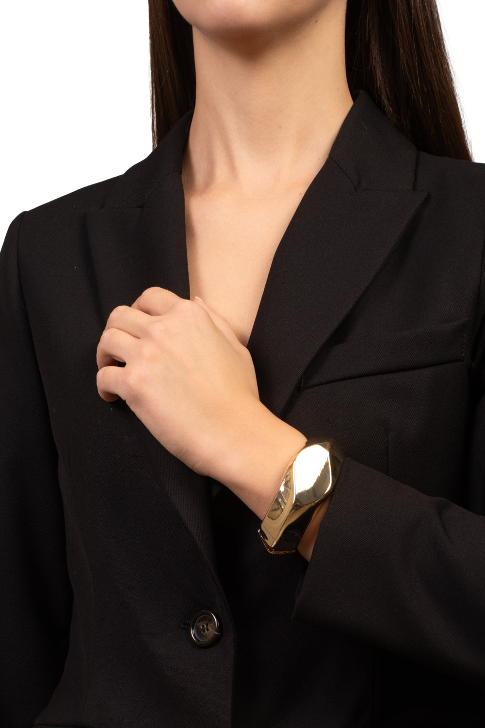 Upper - Bracciale rigido ondulato