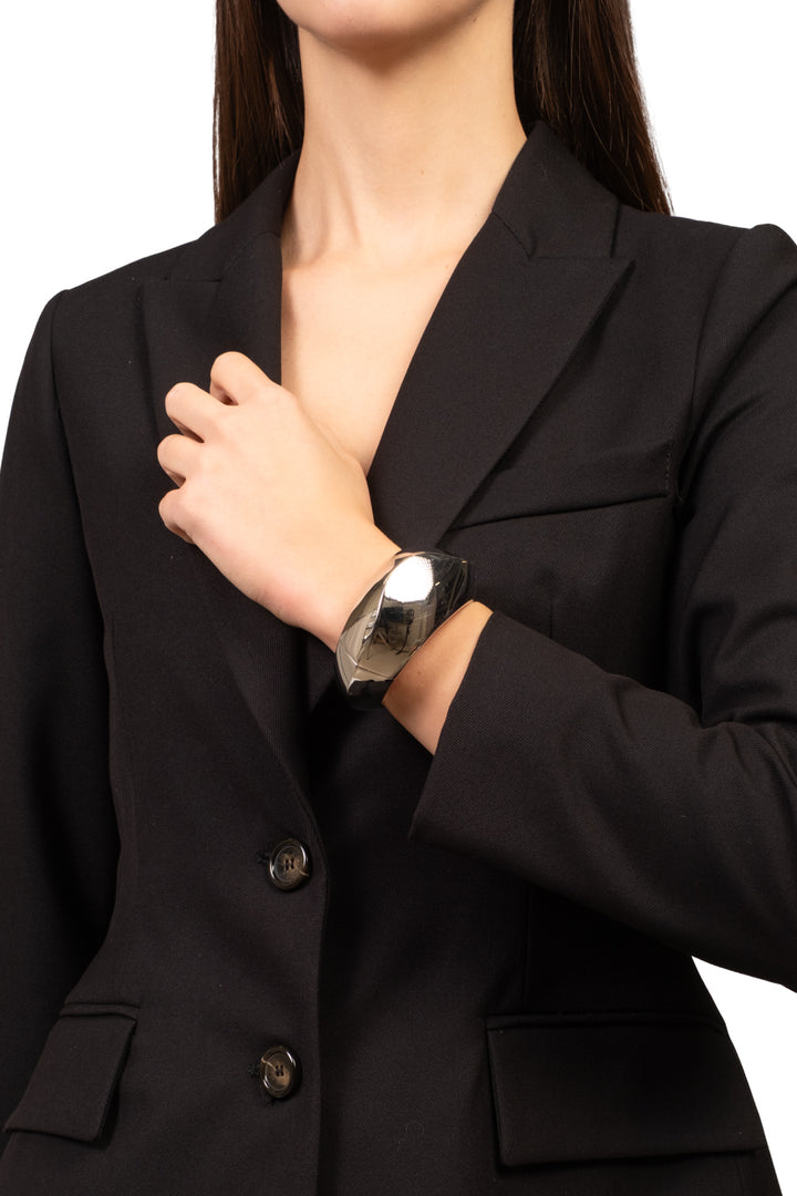 Upper - Bracciale rigido ondulato