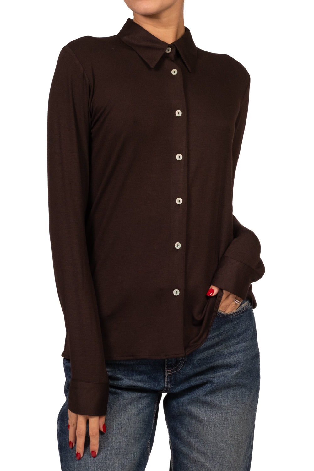 Emunà - Camicia jersey Art. LAILA