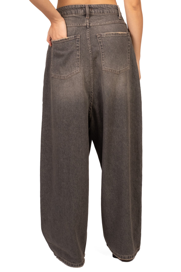 Bloom - Jeans baggy - denim Art. GIAPPO-BLACK