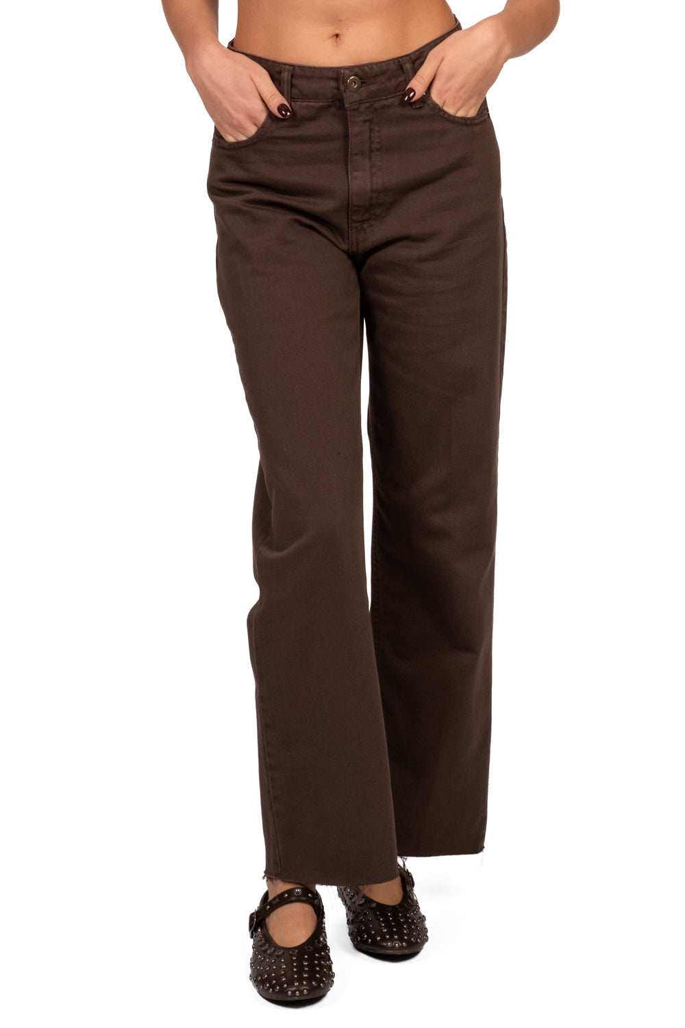 Bloom - Jeans gamba dritta taglio vivo - denim Art. BETTA-CROMA-27