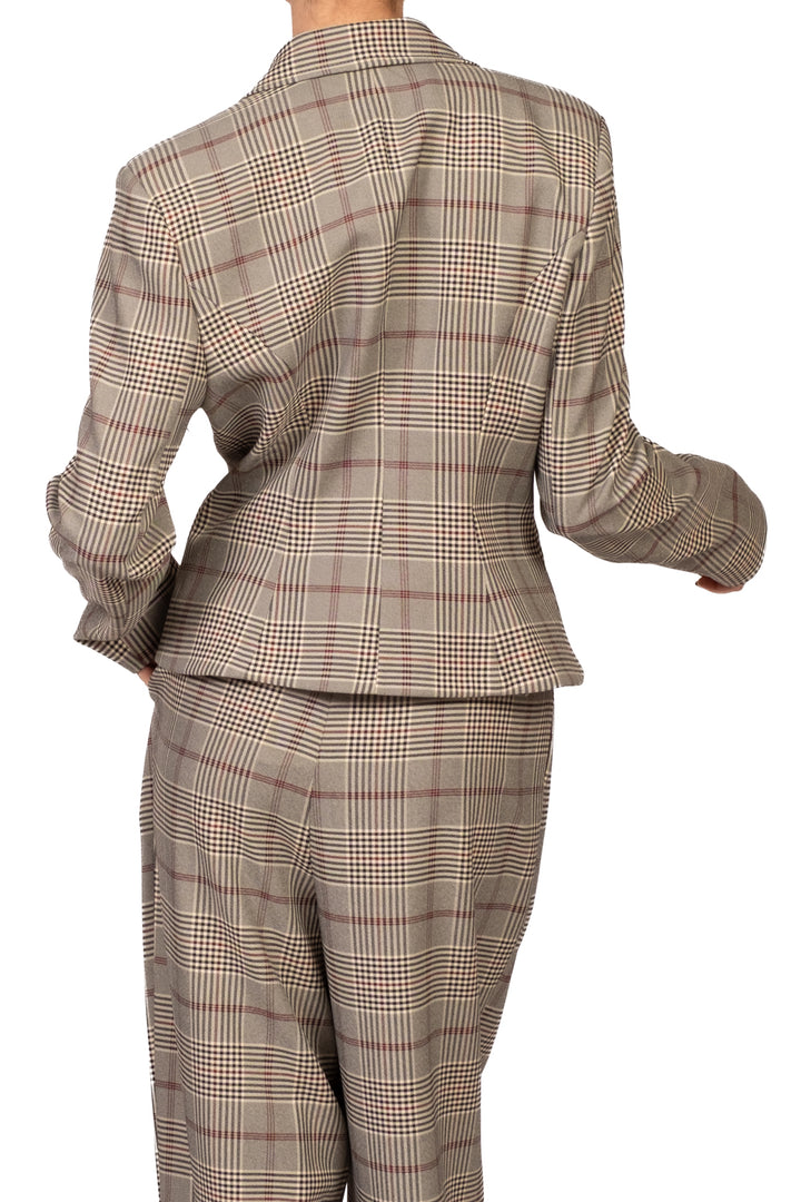 Tensione In - Giacca galles sfiancata con spilla Art. 27B6394