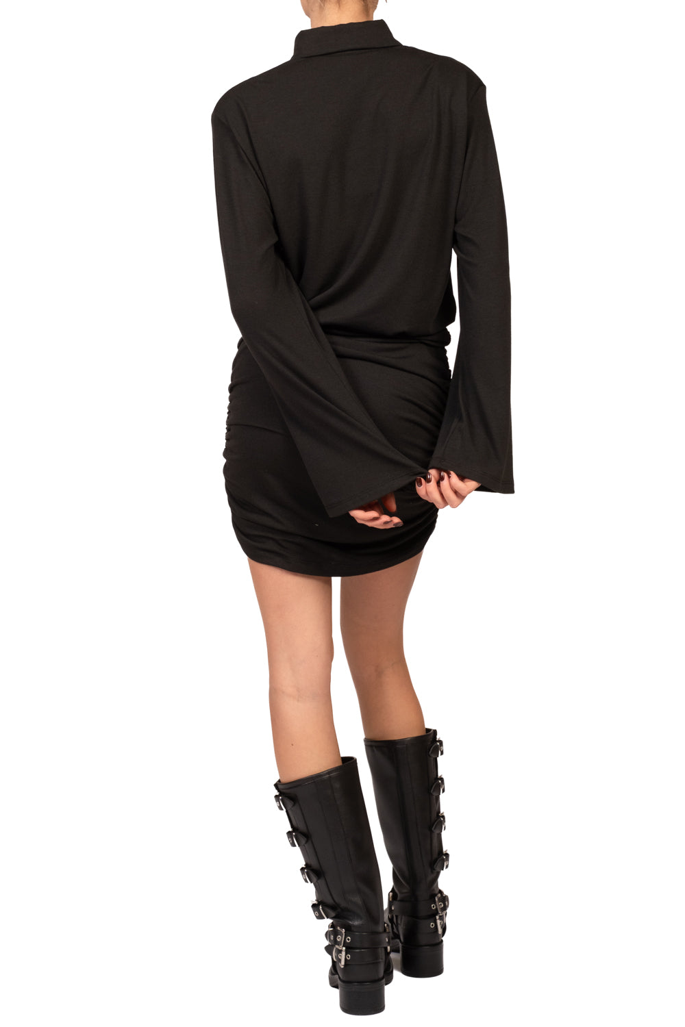 Tensione In - Abito camicia drappeggiato Art. FW260114