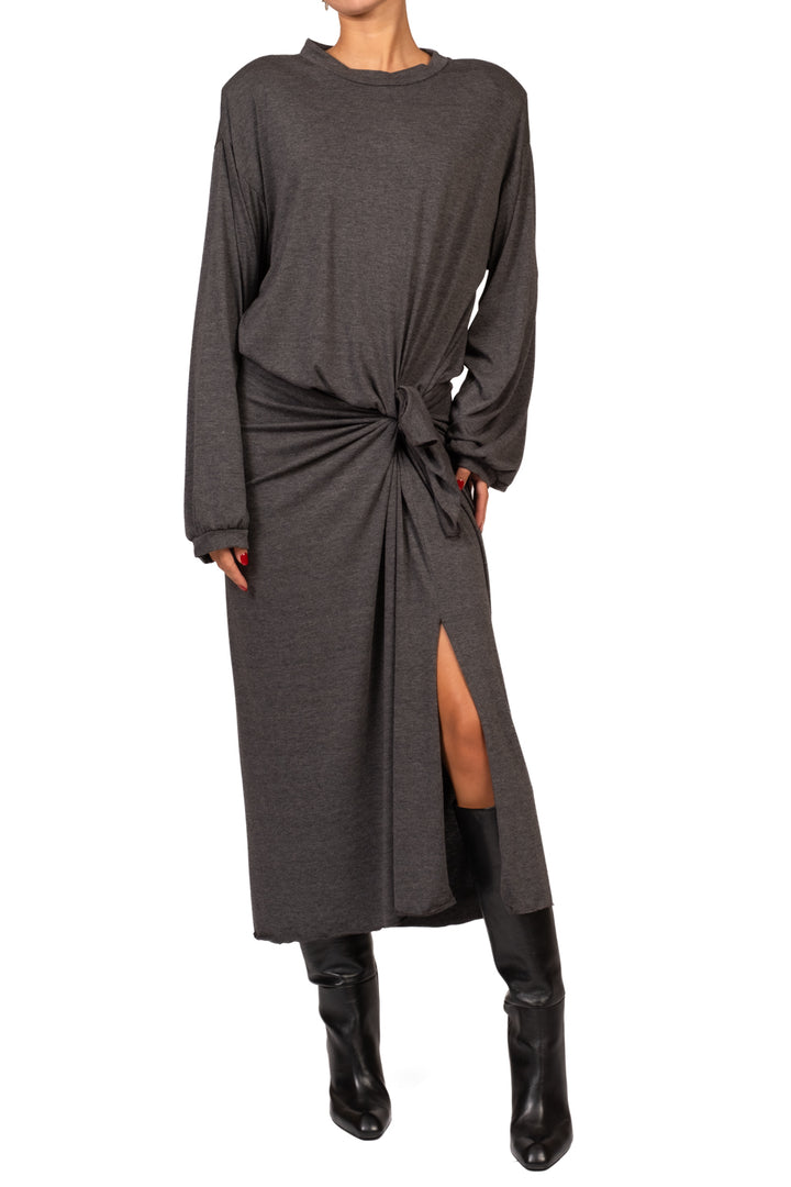 Tensione In - Abito lungo con nodo Art. FW260093-A