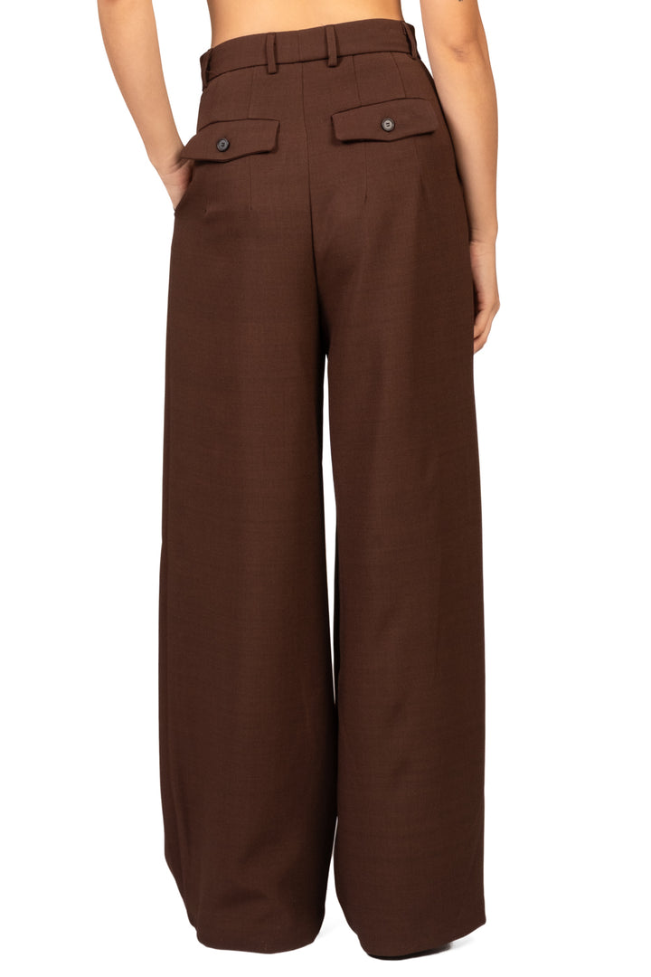 Vicolo - Pantalone palazzo con pinces Art. TAC0174
