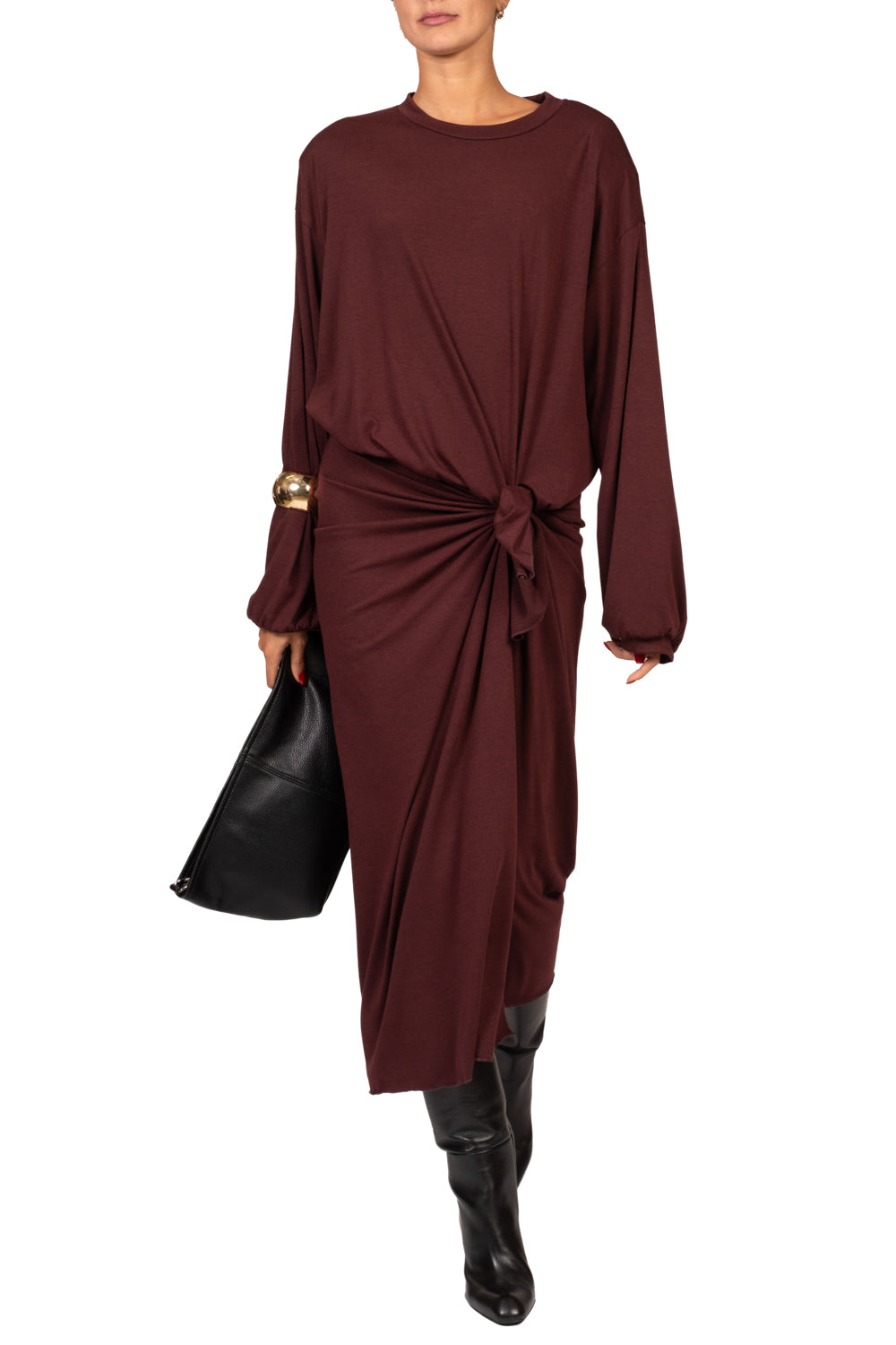 Tensione In - Abito lungo con nodo Art. FW260093-A