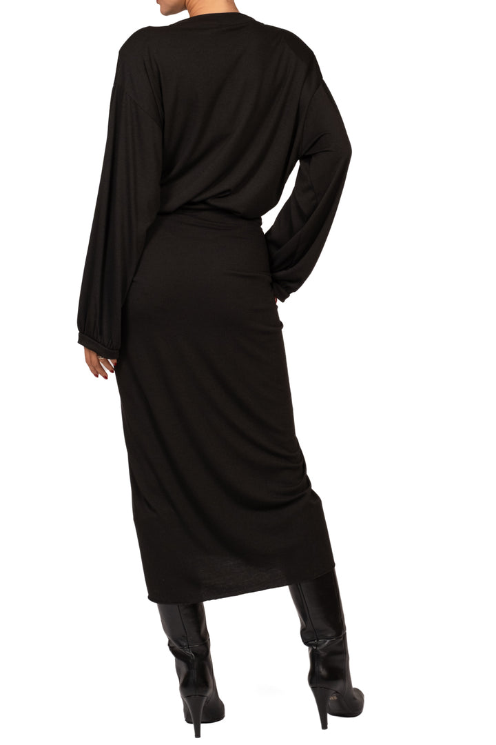 Tensione In - Abito lungo con nodo Art. FW260093-A