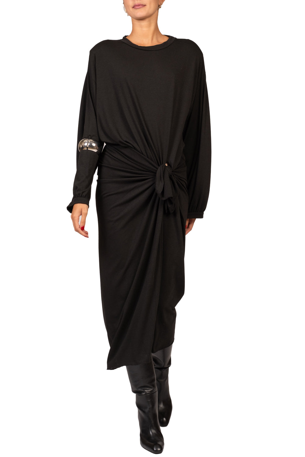 Tensione In - Abito lungo con nodo Art. FW260093-A