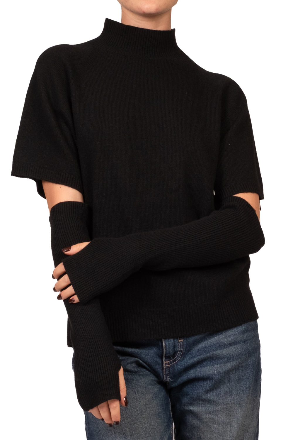 Vicolo - Maglia mezzo collo con manicotti Art. 7AC7190