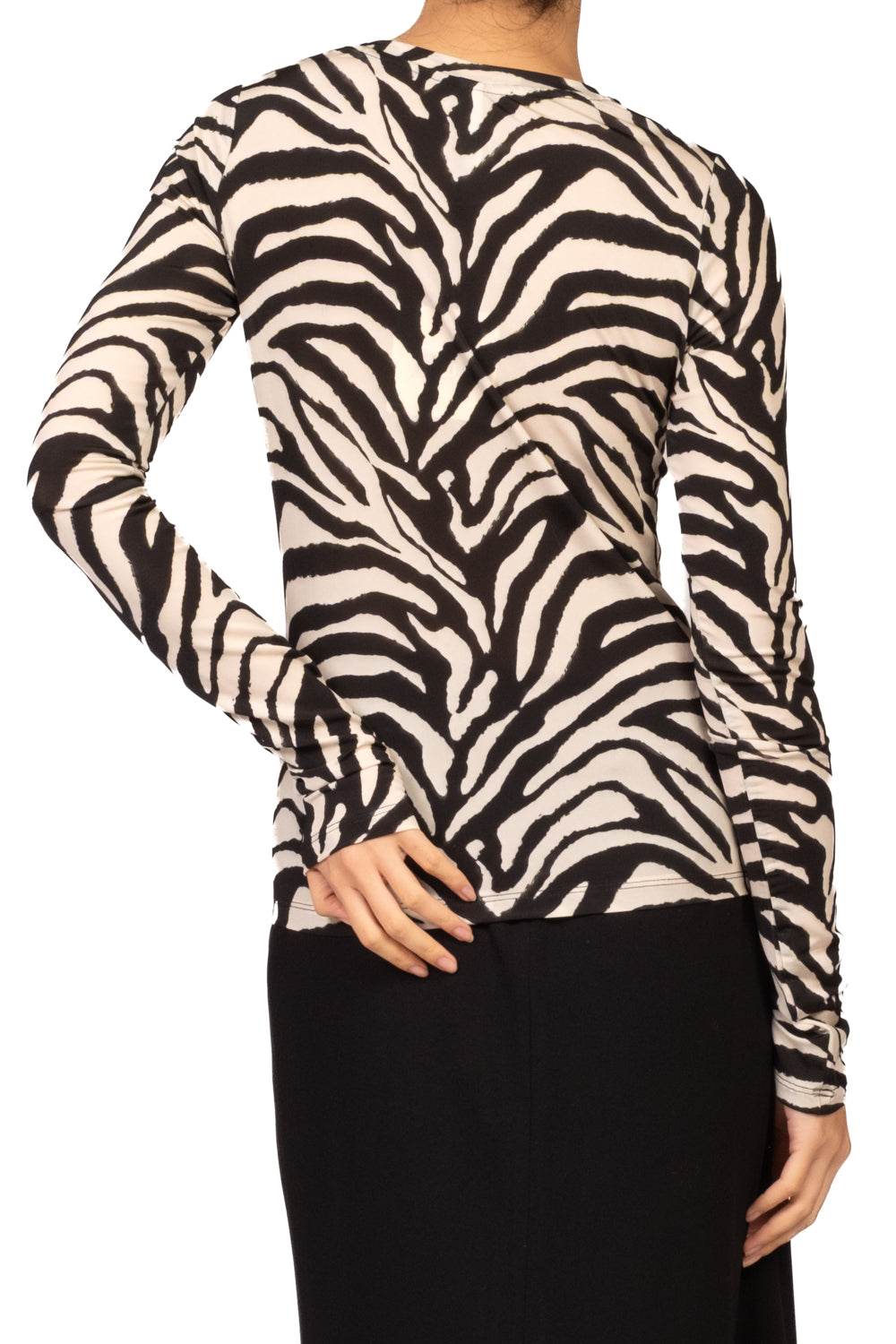 Tensione in - Maglia fantasia manica lunga  Art.40644