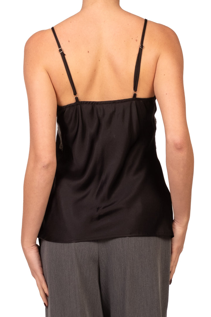Vicolo - Top satin con pizzo Art. TAC1276