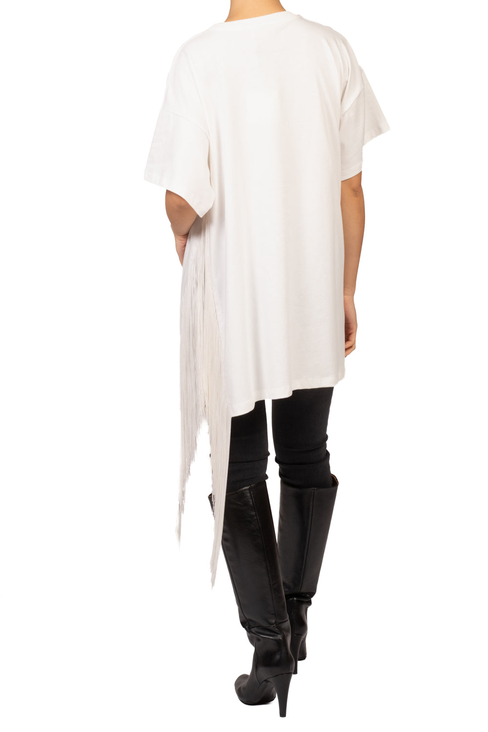 Vicolo - T- Shirt lunga con frange  Art. UAC0165