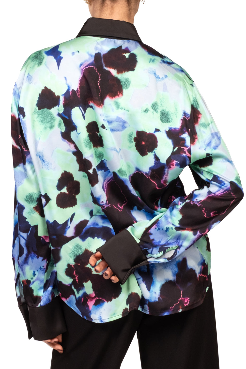 Tensione In - Camicia satin fantasia Art. FW260105